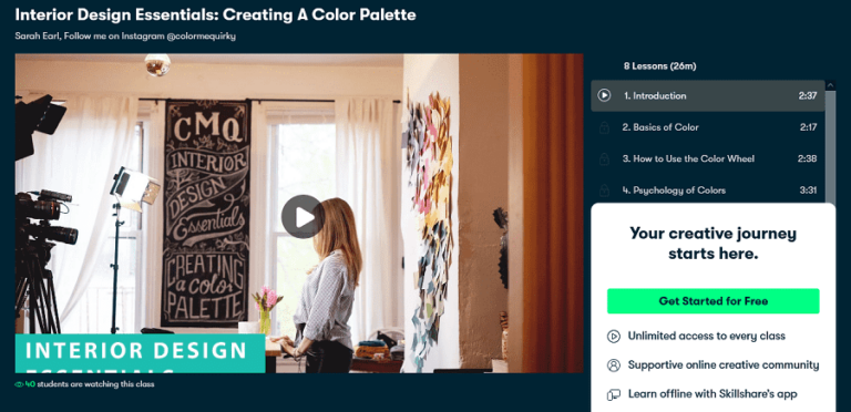 15 Best FREE Online Interior Design Courses April 2024   Interior Design Courses5 768x372 